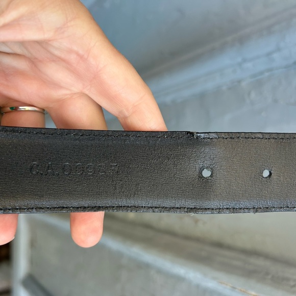 Vintage Paloma Picasso Gold X detail Belt, Small - Picture 9 of 10